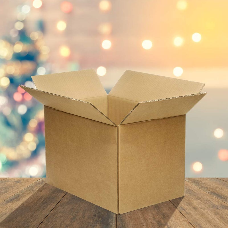 ZBEIVAN Small Shipping Corrugated Boxes 11x6x6 inches Mailers Packing Cardboard Moving Kraft Mailing Boxes Pack of 25 - Image 3